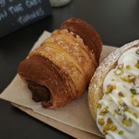 Chocolate cornetti at The Sanctuary in Berlin