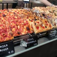 Pizza at The Sanctuary in Berlin