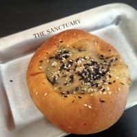 Besciamella and spinach at The Sanctuary in Berlin