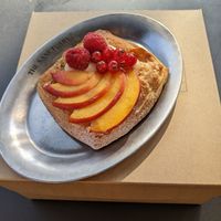 danish with fruit at The Sanctuary in Berlin
