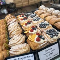 Sweet pastries   at The Sanctuary in Berlin