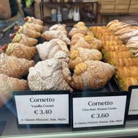 Sweet pastries   at The Sanctuary in Berlin