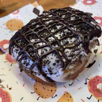 Oreo donut sandwich  at Batch'd in Leeds