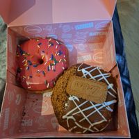 Homer and lotus doughnuts  at Batch'd in Leeds