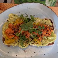 Toast Avoei Läxu at Becanto Coffee & Brunch in Bern