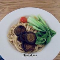 organic noodles. at Real Food - The Central in Central Singapore