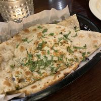 Garlic and Onion Roti   at Kings Indian Dining in Birmingham