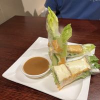 Summer rolls  at Viet Bistro in Leeds