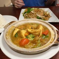 Vegan curry  at Viet Bistro in Leeds