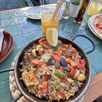 Vegan Paella   at Sivina in Mallorca