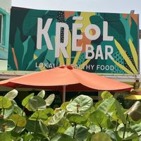   at Kreol Bar in Le Moule