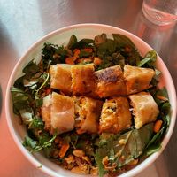 Vegan noodle salad  at Viet.inės in Vilnius