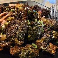 Kung Pao Brussel Sprouts at Trail Life Brewing in Grand Junction