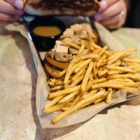 West Slope Hoagie - Jackfruit & plant based ham   at Trail Life Brewing in Grand Junction