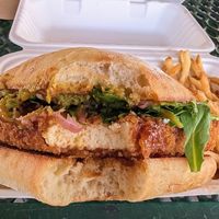 Tofu katsu at Trail Life Brewing in Grand Junction