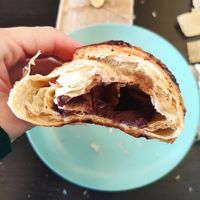 Croissant de chocolate 😋 #Veganuary at La Vida in Denia