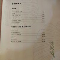 Drinks at La Vida in Denia