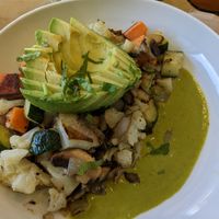 Vegan hash at Humbowl in Berkeley