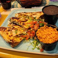 Vegan quesadilla at Papi's Tacos in Ocean City