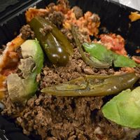 Vegan/gluten free chilequiles at Papi's Tacos in Ocean City