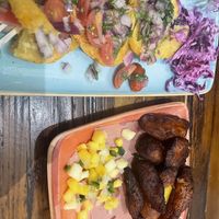 Vegan plantain appetizers  at Papi's Tacos in Ocean City