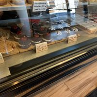 the whole bottom row is vegan   at The Griffin Takeaway in Saskatoon