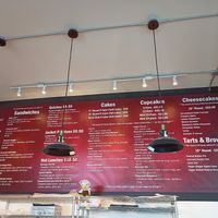 All the menu with marked vegan options at The Griffin Takeaway in Saskatoon
