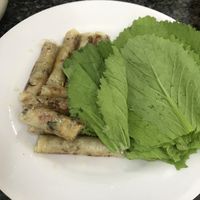 Fried springrolls   at Chay Minh An in Qui Nhon