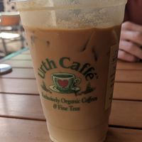 Spanish cold latte at Urth Caffé in Las Vegas