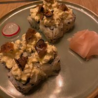 Rolls tartufo at NORI WAY in Milan