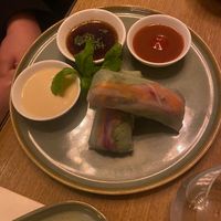 Ricepaper rolls at NORI WAY in Milan