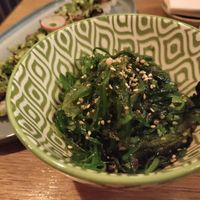 Yummy wakame salad at NORI WAY in Milan