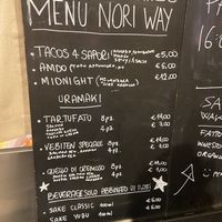 Menù al MiVeg   at NORI WAY in Milan