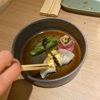 Tris di ravioli   at NORI WAY in Milan