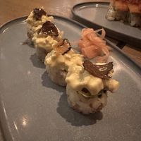 Truffle sushi  at NORI WAY in Milan
