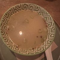 Miso soupp  at NORI WAY in Milan