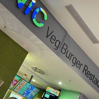   at NIC Veg Burger Restaurant in Stuttgart