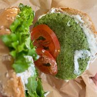   at NIC Veg Burger Restaurant in Stuttgart