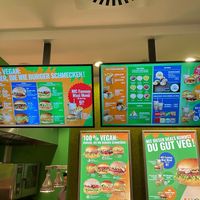   at NIC Veg Burger Restaurant in Stuttgart