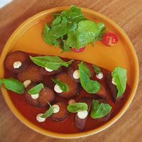 Sweet potato apatizer at Elaa Cafe and Bar Anjuna in Arpora
