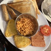 Vegan breakfast   at Cafe Go-Go in Glasgow
