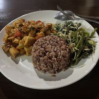   at Felice's Vegetarian Restaurant in Kuta