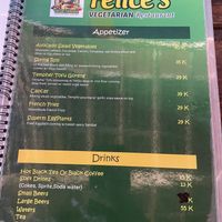   at Felice's Vegetarian Restaurant in Kuta