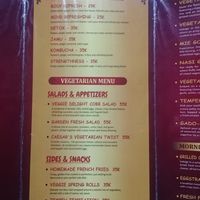 at Felice's Vegetarian Restaurant in Kuta