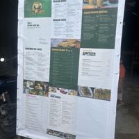 Menu  at Felice's Vegetarian Restaurant in Kuta