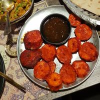 Tandoori mushrooms 😍 at Bombay Brau in Seoul
