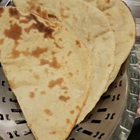 Vegan naan (not in menu) at Bombay Brau in Seoul