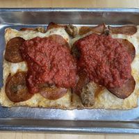   at Woodward Pizza in Edmond