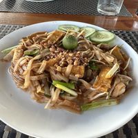Tofu pad Thai   at Hungry Monkeys in Cebu