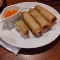 Vegetables spring rolls at Hungry Monkeys in Cebu